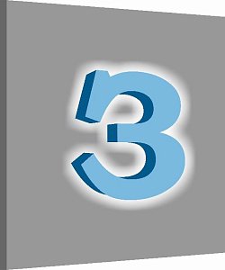 Объемные буквы с контражуром и лицевой подсветкой