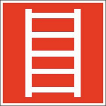 Знак Пожарная лестница F03